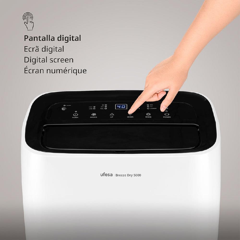 ufesa Deshumidificador Breeze Dry 5000 para estancias hasta 40 m2 Solo queda un día