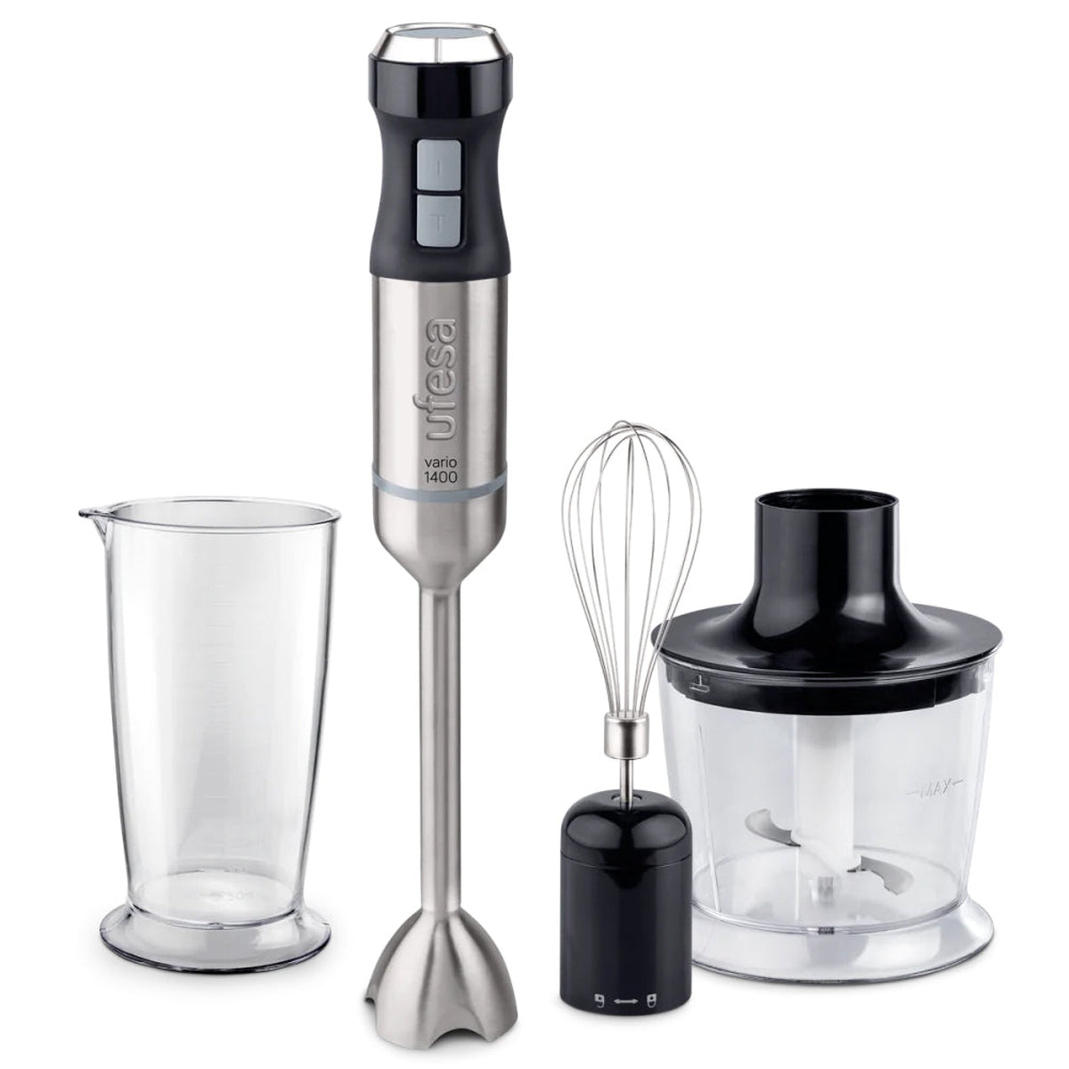 ufesa Batidora de Mano BP4752 Vario 1400W Titanium XL