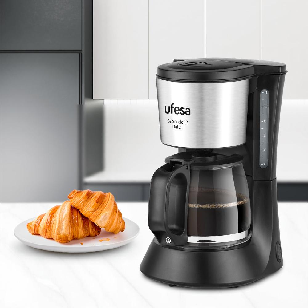 ufesa Cafetera de Goteo CG7125 Capriccio 12 Delux Últimos 3 días