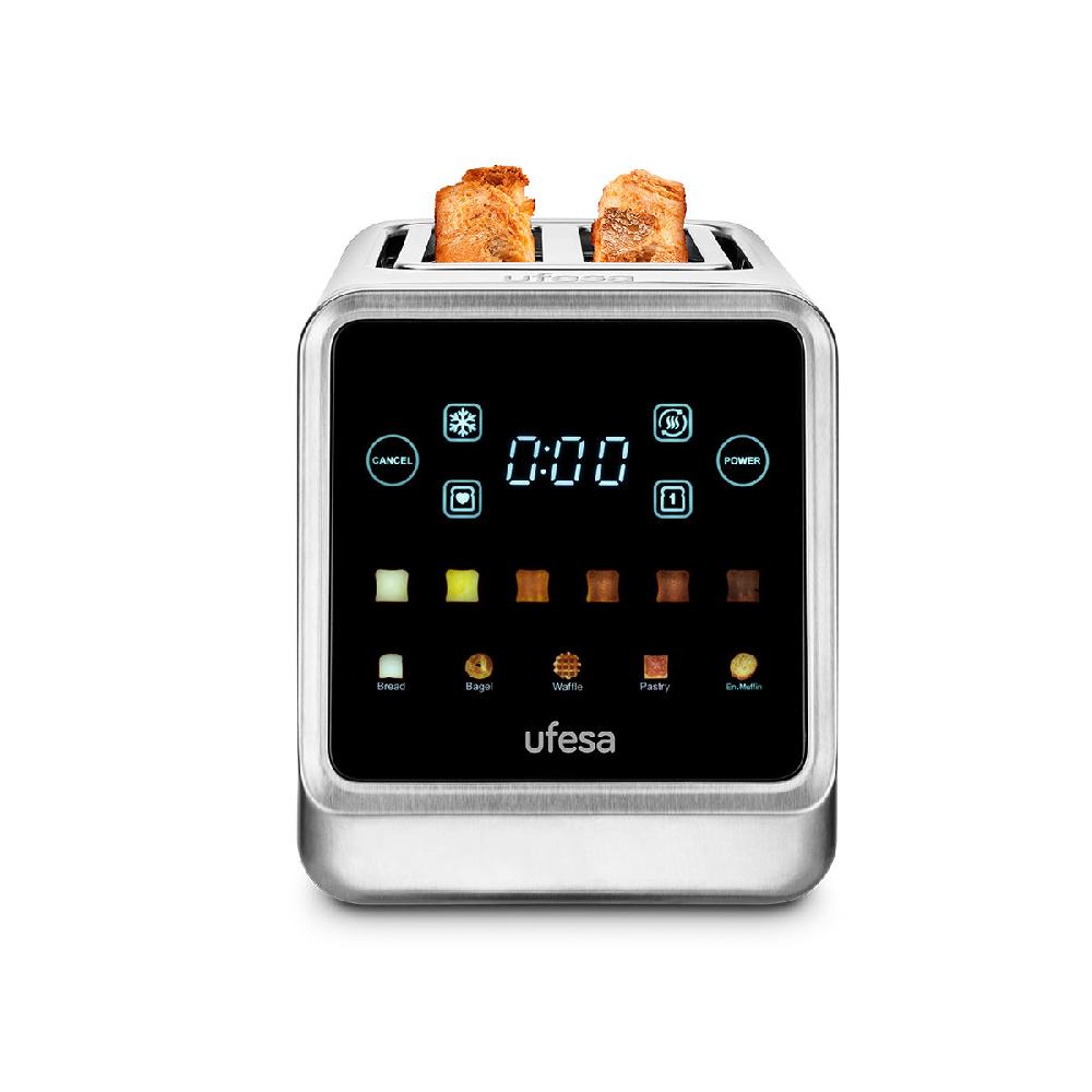 ufesa Tostador digital OneTouch Duo Plus de 2 ranuras 1450W Promoción trimestral