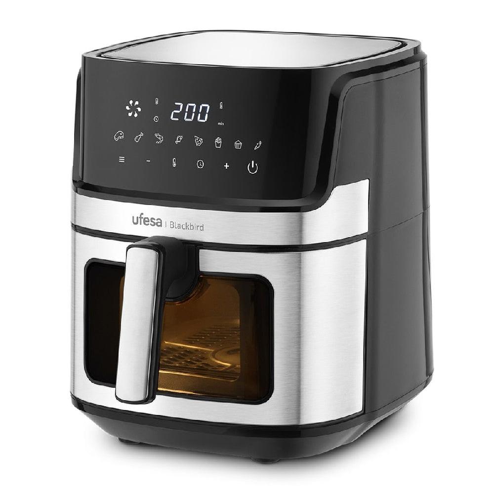 ufesa Freidora de aire digital 6.5L Blackbird Inox Tienda de fábrica