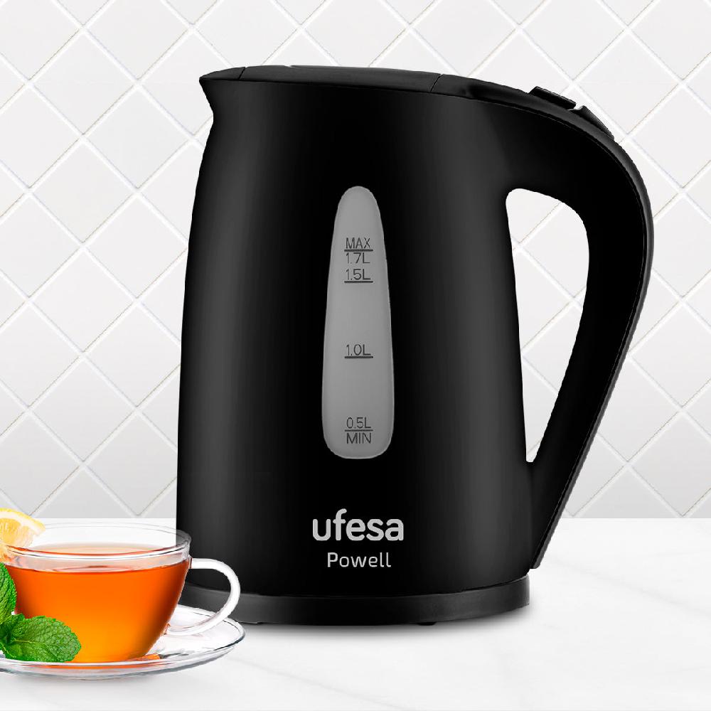ufesa Hervidora de agua Powell de capacidad 1 7L Grandes ahorros