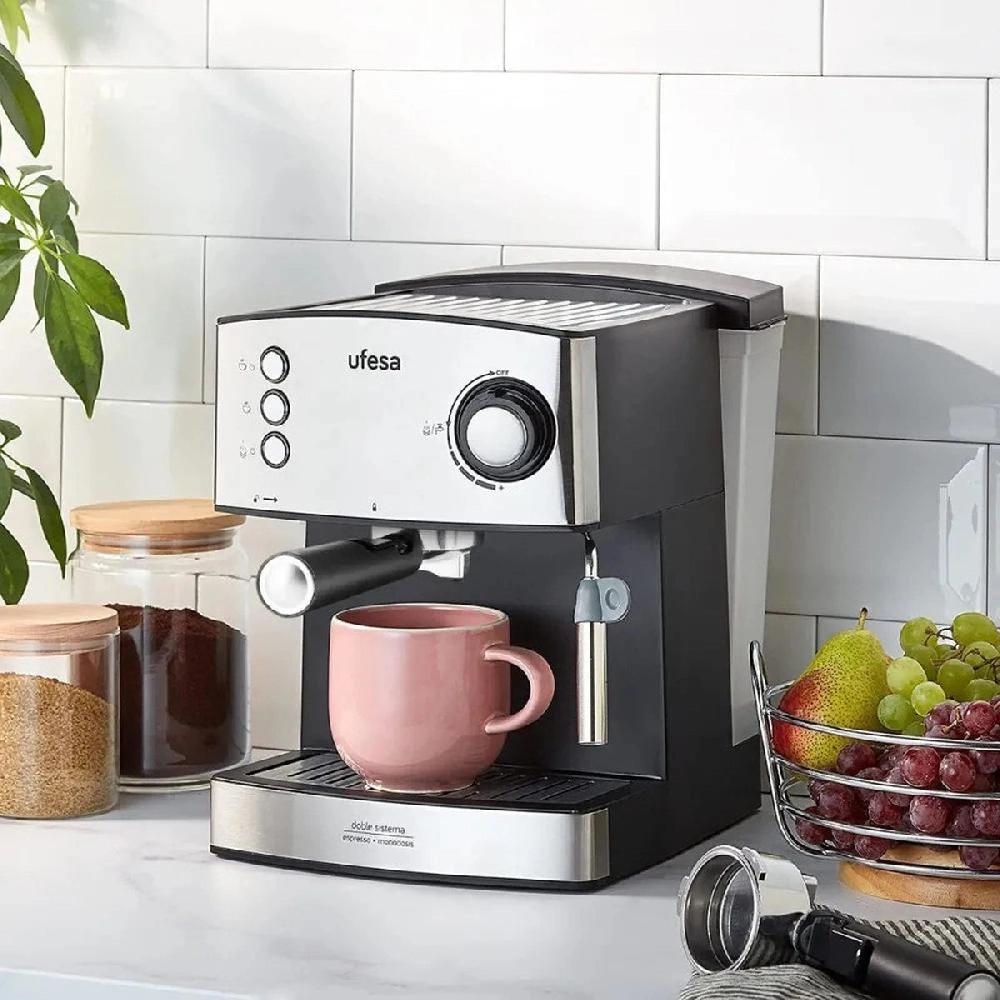ufesa Cafetera Espresso CE7240 café molido o monodosis 2025