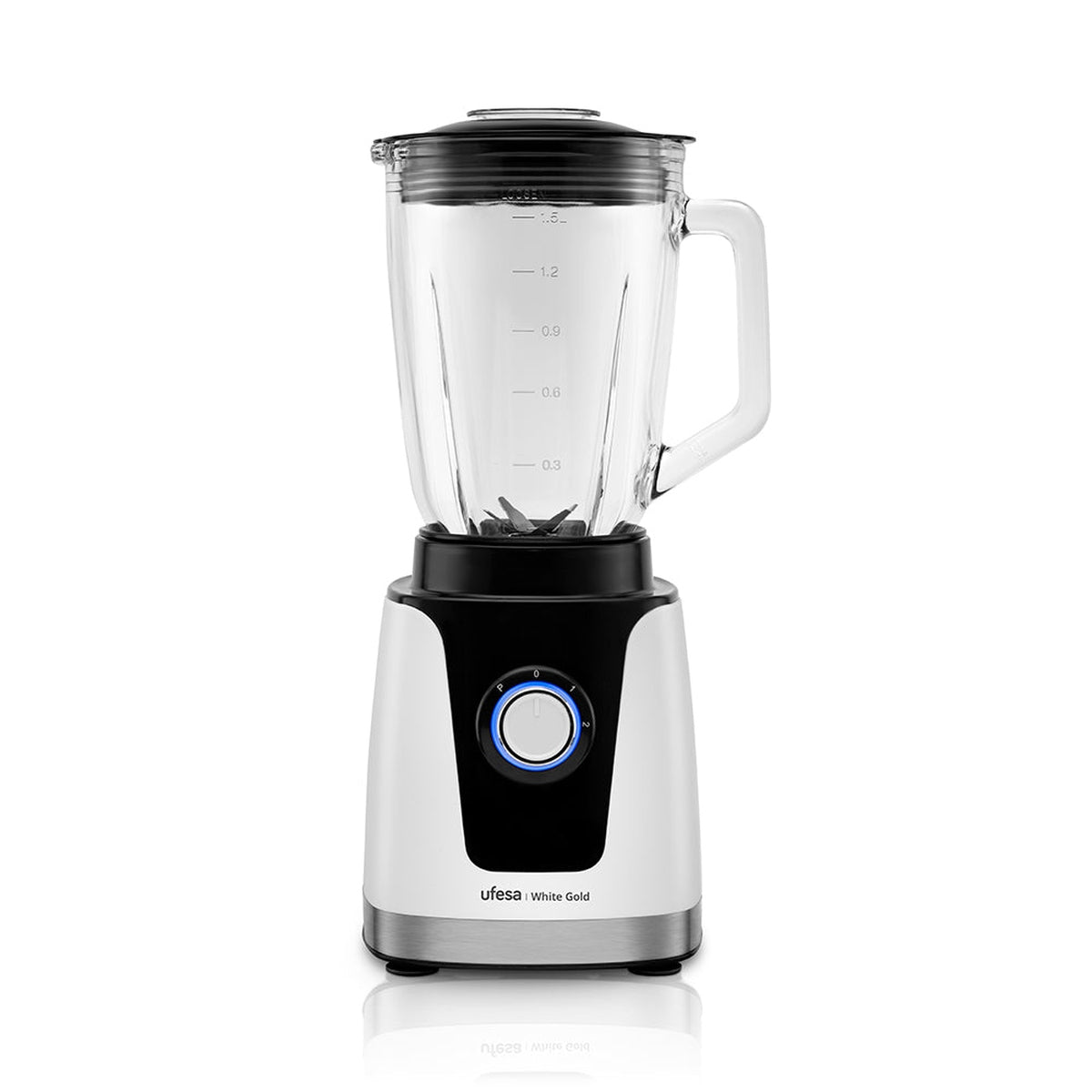 ufesa Batidora vaso White Gold 1.5L 1500W
