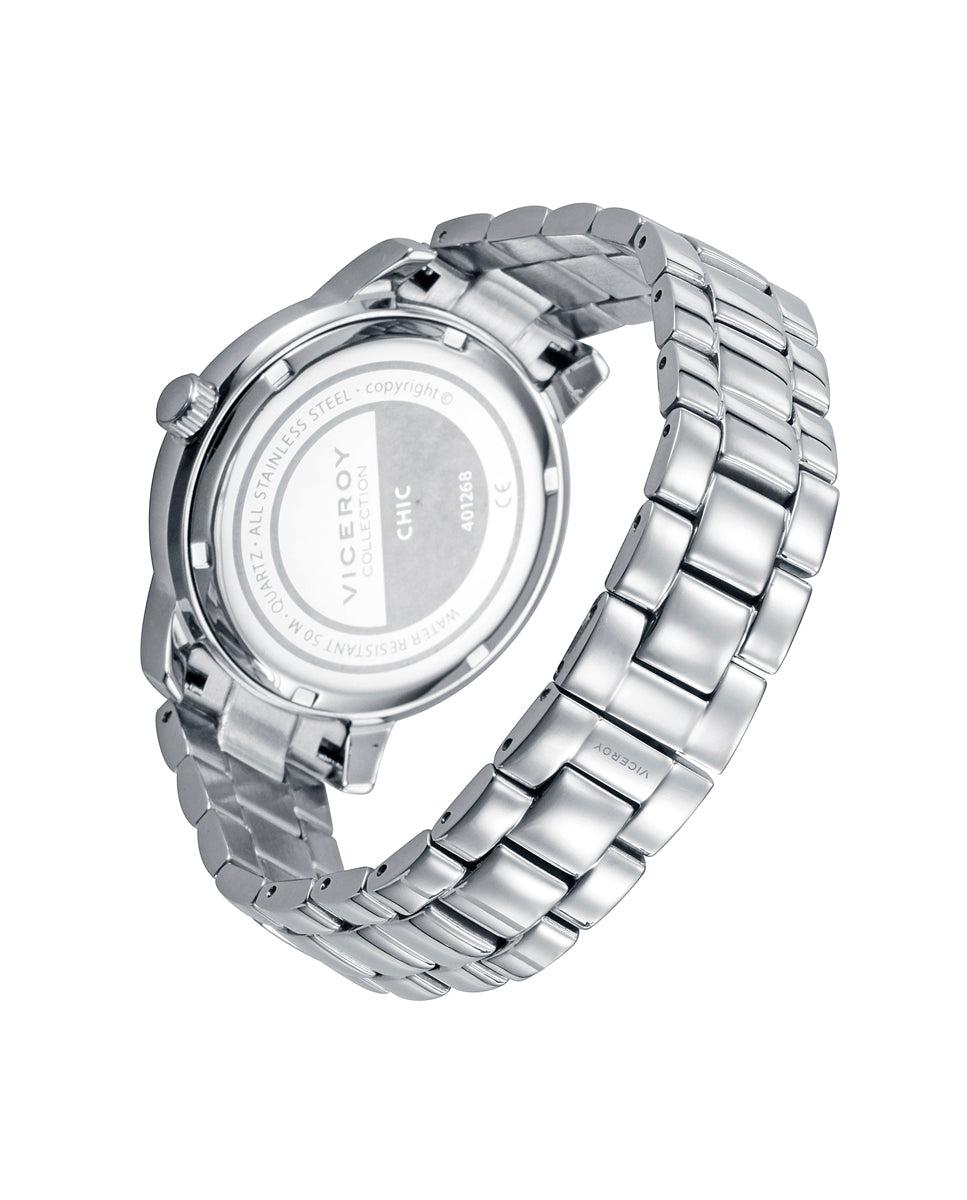 viceroy Reloj de mujer colección CHIC multifunción de acero con esfera lila ÚLTIMAS EDICIONES