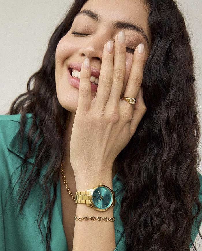 viceroy Reloj de mujer Grand con caja y brazalete de acero Ip dorado Últimos 2 días