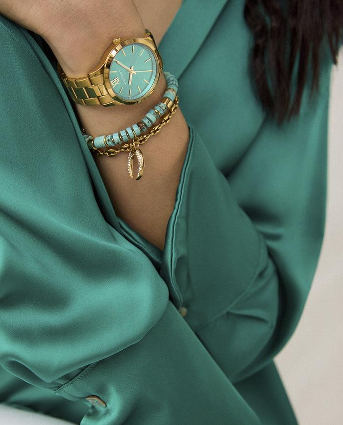 viceroy Reloj de mujer Grand con caja y brazalete de acero Ip dorado Últimos 2 días