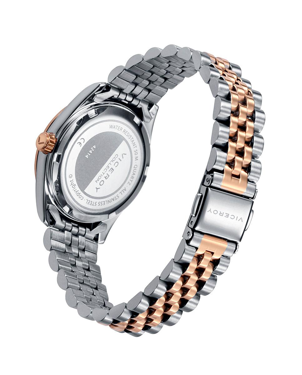 viceroy Reloj de mujer Viceroy Chic de acero con calendario y correa en Ip rosa Promoción trimestral