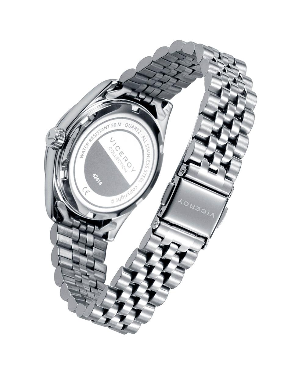 viceroy Reloj de mujer Viceroy Chic de acero con calendario y correa plateada Solo queda un día