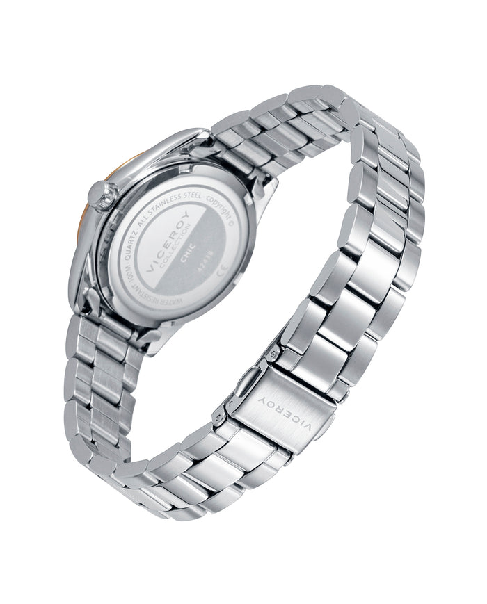 viceroy Reloj de mujer Chic con caja y brazalete de acero bicolor Descuentos del mes