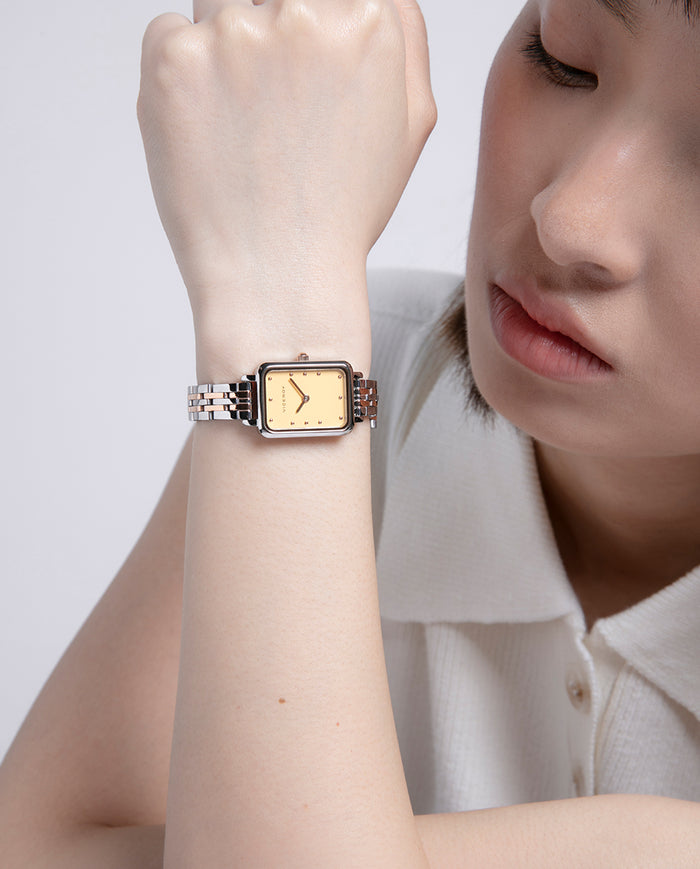 viceroy Reloj con caja y brazalete de acero bicolor y movimiento cuarzo Rebajas baratas