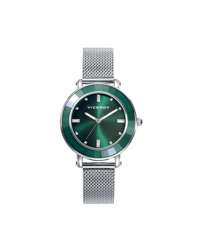 viceroy Reloj de Mujer Chic caja y malla milanesa de acero