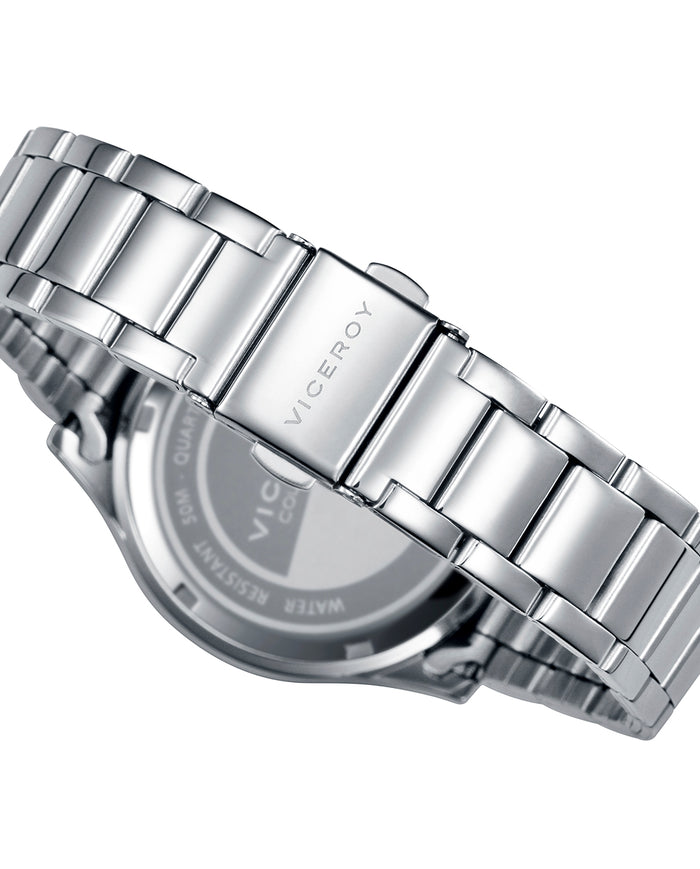 viceroy Reloj de mujer Chic de acero y esfera plateada Liquidación