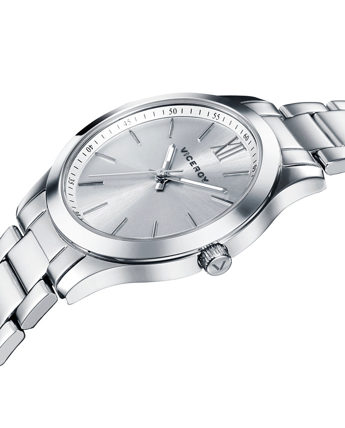 viceroy Reloj de mujer Chic de acero y esfera plateada Liquidación