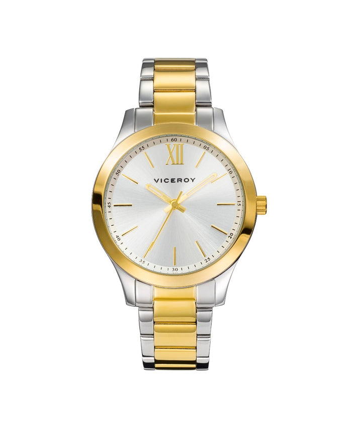 viceroy Reloj de Mujer Viceroy Chic tres agujas de acero bitono con IP dorado y brazalete Rebajas online