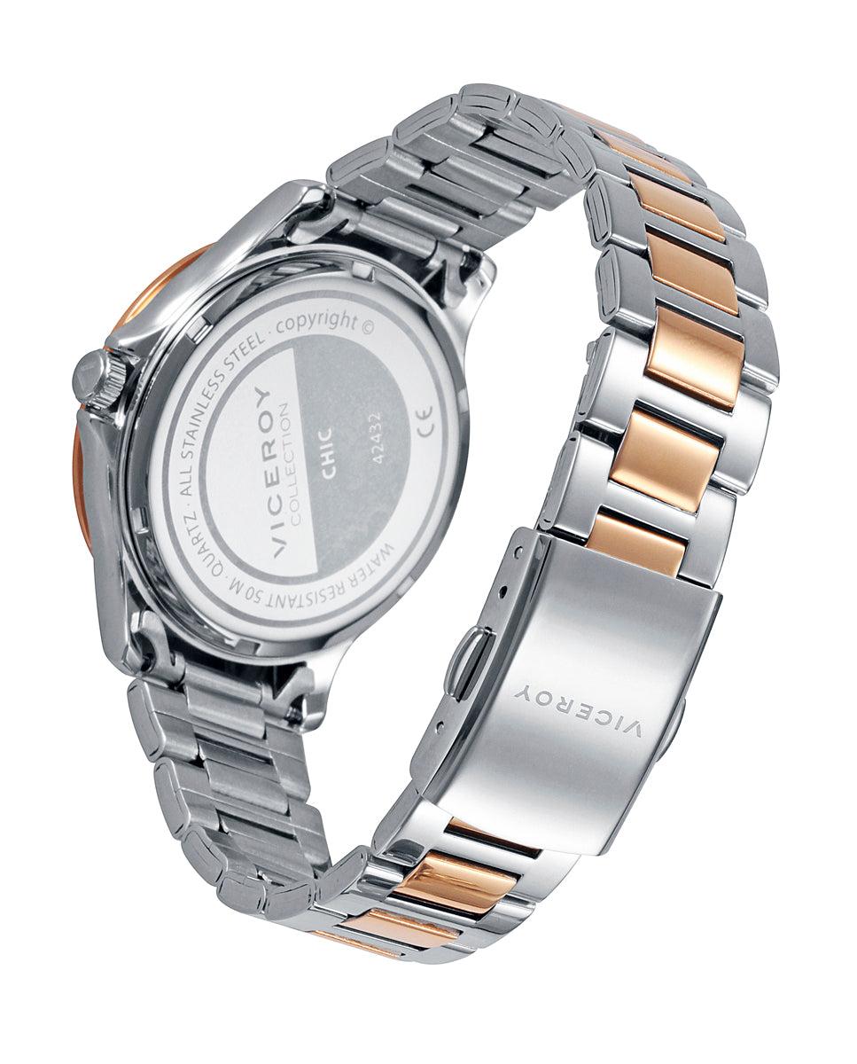 viceroy Reloj de mujer Chic con caja y brazalete de acero bicolor ÚLTIMAS EDICIONES