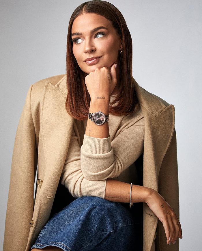 viceroy Reloj de Mujer multifunción de acero con terminación bicolor en IP rosa Solo hoy