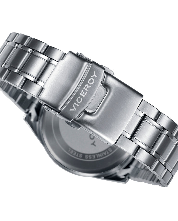 viceroy Reloj de hombre Magnum de acero con IP rosa y cronógrafo Descuento por venta flash