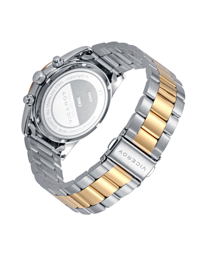 viceroy Reloj de hombre Chic con caja y brazalete de acero bicolor Rebajas top