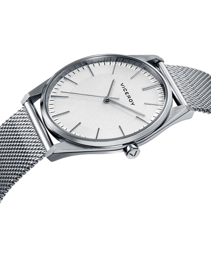 viceroy Reloj de hombre Dress de acero 3 agujas y malla milanesa COMPRAR AHORA