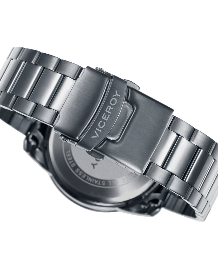viceroy Reloj de hombre Heat de acero con IP gris Superdescuento
