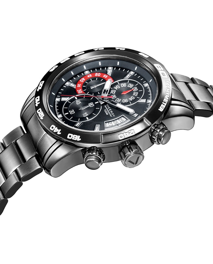viceroy Reloj de hombre Heat de acero con IP gris Superdescuento