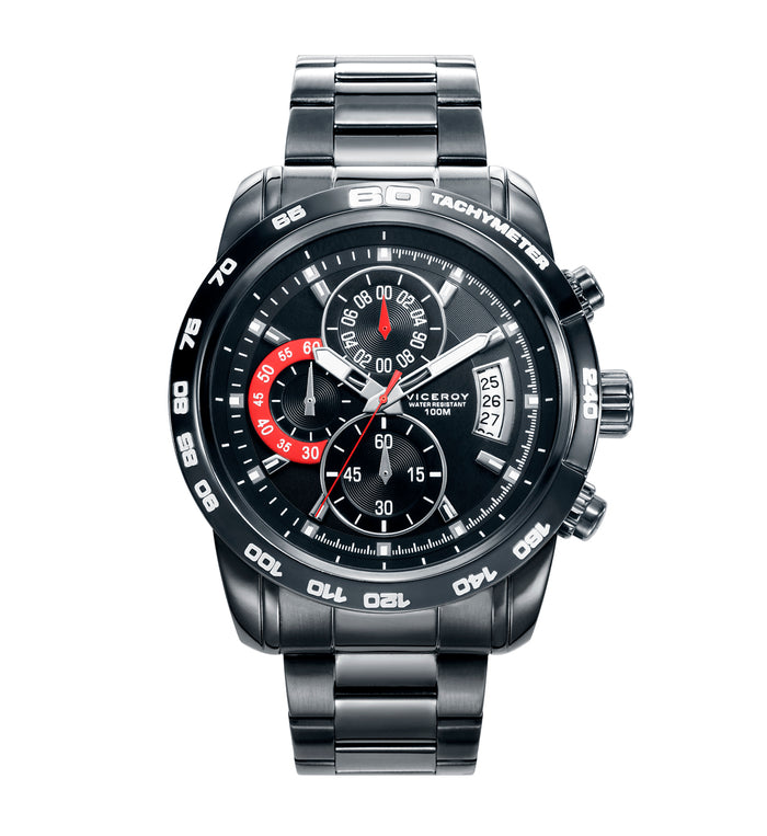 viceroy Reloj de hombre Heat de acero con IP gris Superdescuento