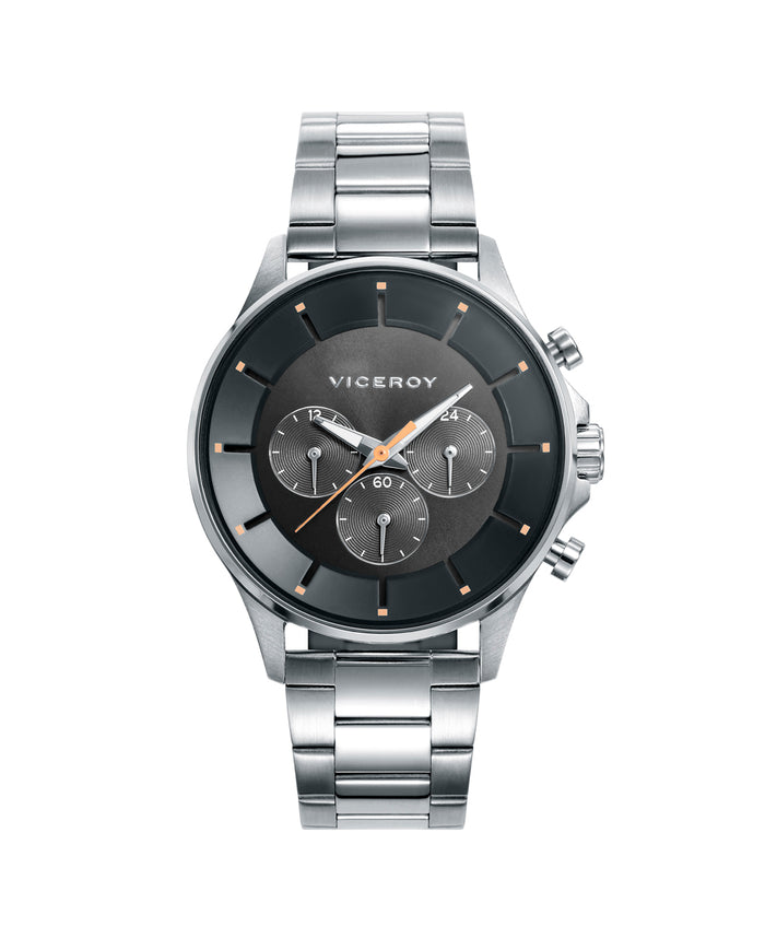 viceroy Reloj de hombre Beat multifunción de acero
