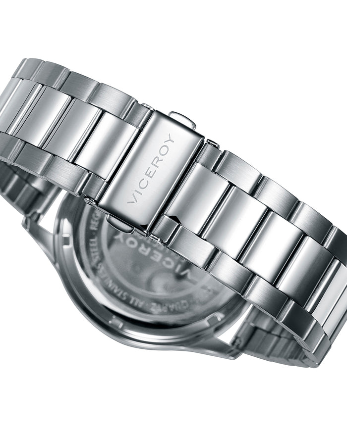 viceroy Reloj de hombre Beat multifunción de acero Ahorra y exporta