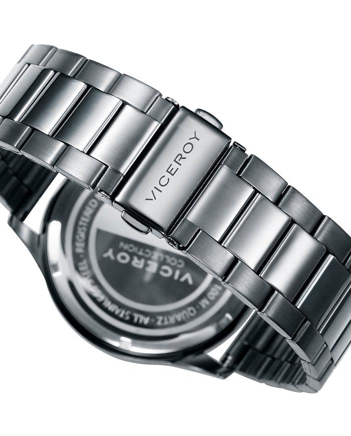 viceroy Reloj de hombre Beat multifunción de acero IP gris Precios de Black Friday