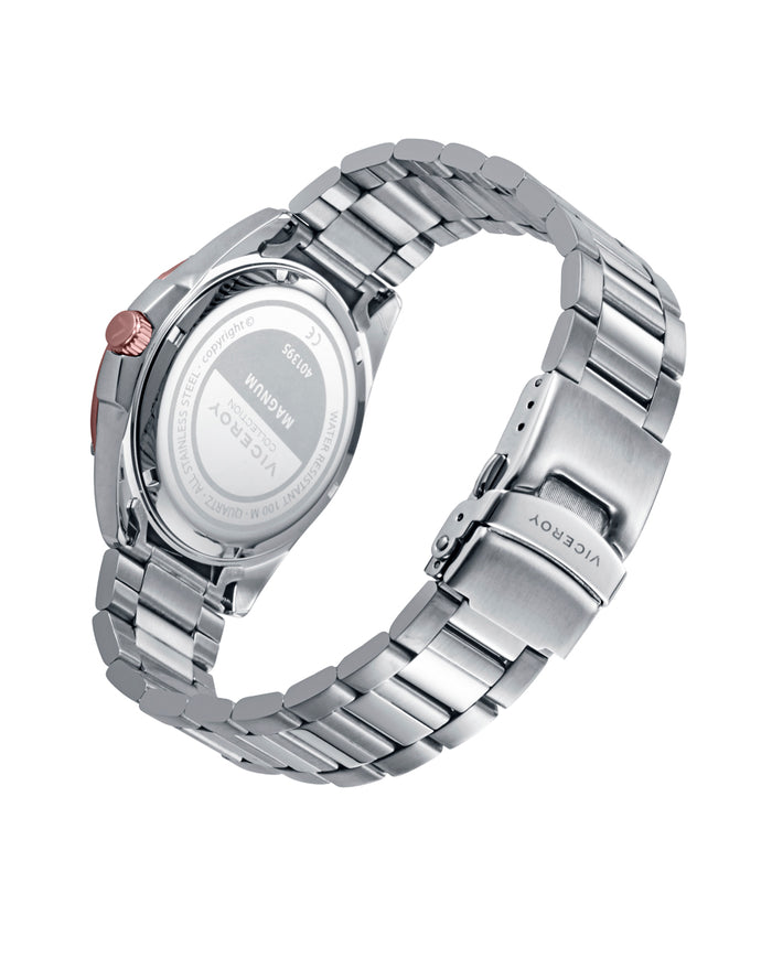 viceroy Pack reloj con pulsera caja bicolor acero e Ip rosa 10 atm y brazalete de acero con movimiento cuarzo Rebajas de fin de temporada