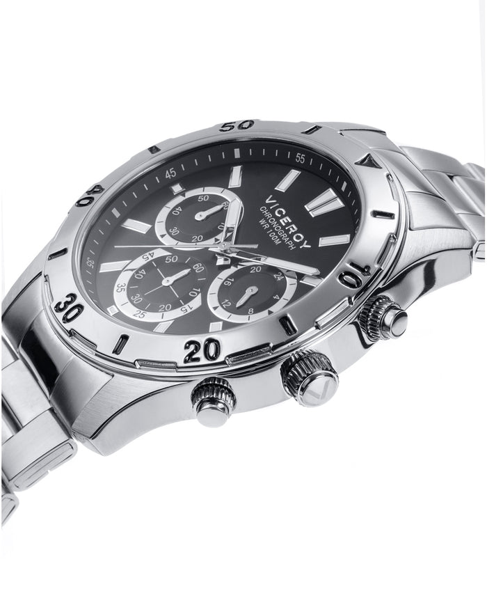 viceroy Reloj de hombre Heat de acero con cronógrafo Outlet online