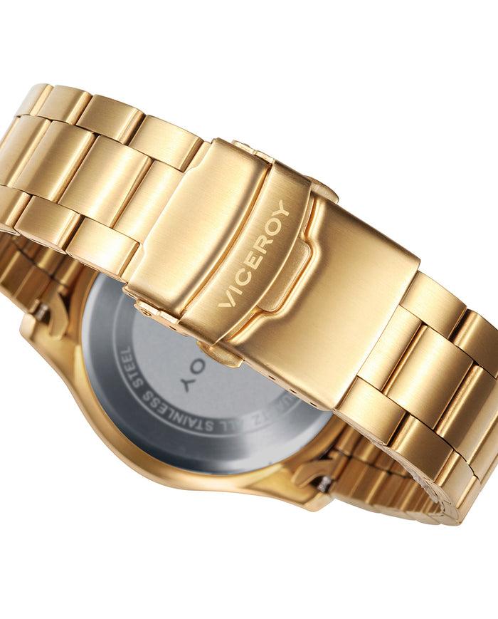 viceroy Reloj de hombre Heat de acero IP dorado y cronógrafo Ofertas