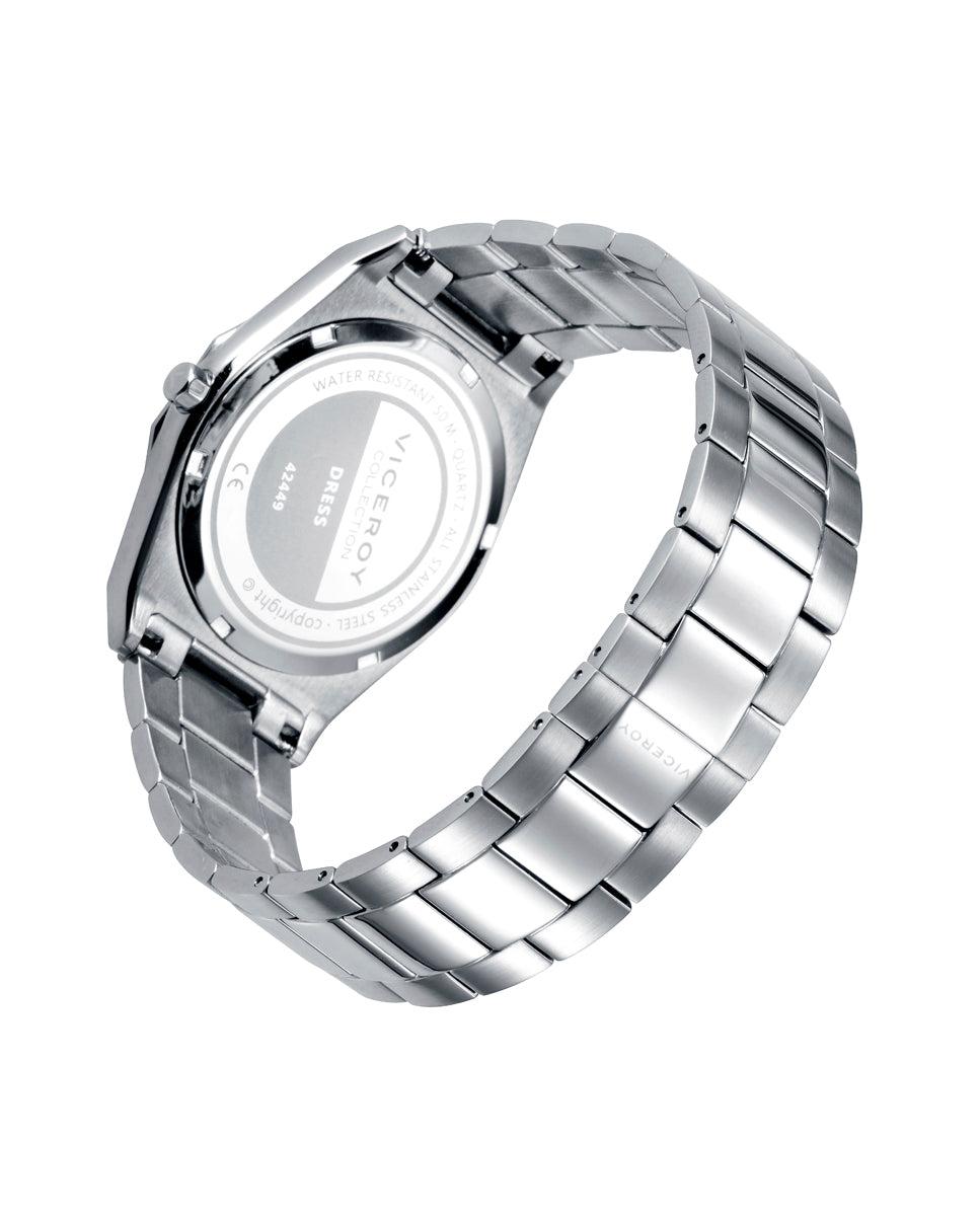 viceroy Reloj de Hombre Dress extraplano de acero con cristal zafiro En oferta