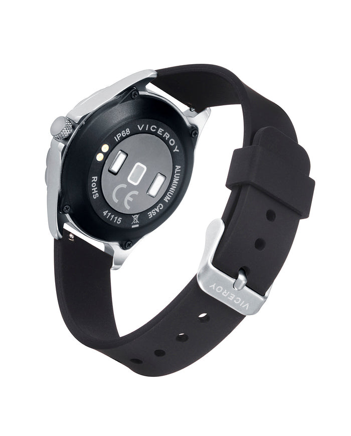 viceroy Smartwatch infantil Smartpro con correa de silicona negra y correa adicional con estampado de camuflaje gris Rebajas de fábrica