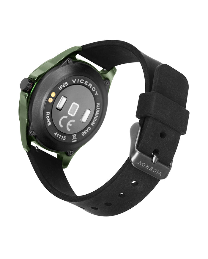 viceroy Smartwatch infantil Smartpro con correa de silicona negra y correa adicional con estampado de camuflaje verde Los más vendidos