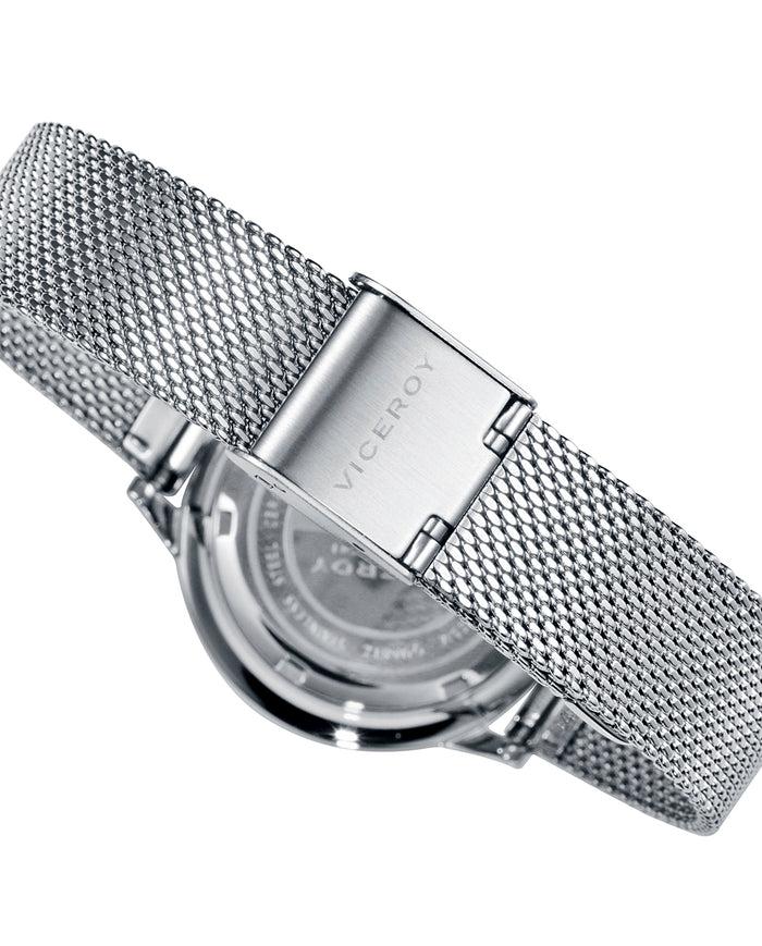 viceroy Reloj de mujer Cerámica de acero en blanco y malla milanesa En oferta