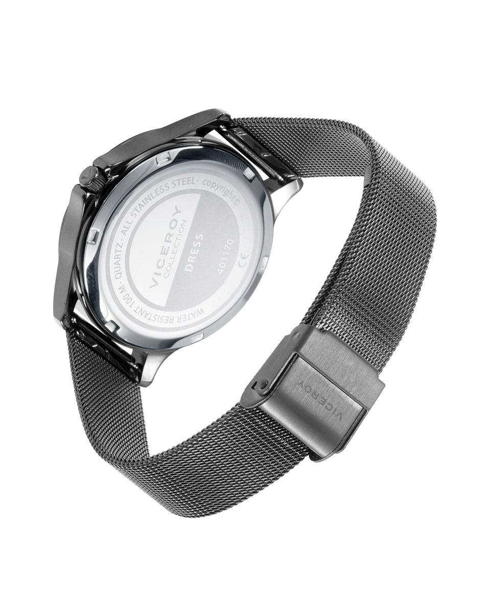viceroy Reloj de mujer Dress con caja y brazalete de acero Ip negro 2025