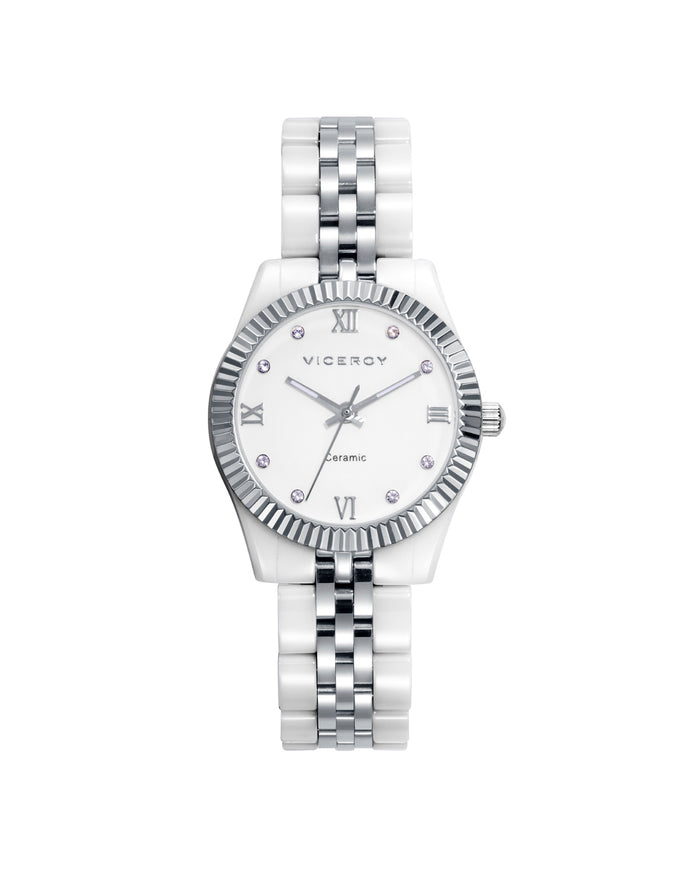 viceroy Reloj de Mujer Chic caja y brazalete de cerámica y acero
