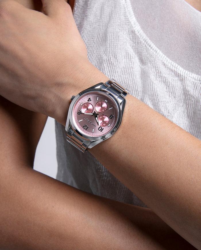 viceroy Reloj caja y brazalete de acero y movimiento de cuarzo Descuento