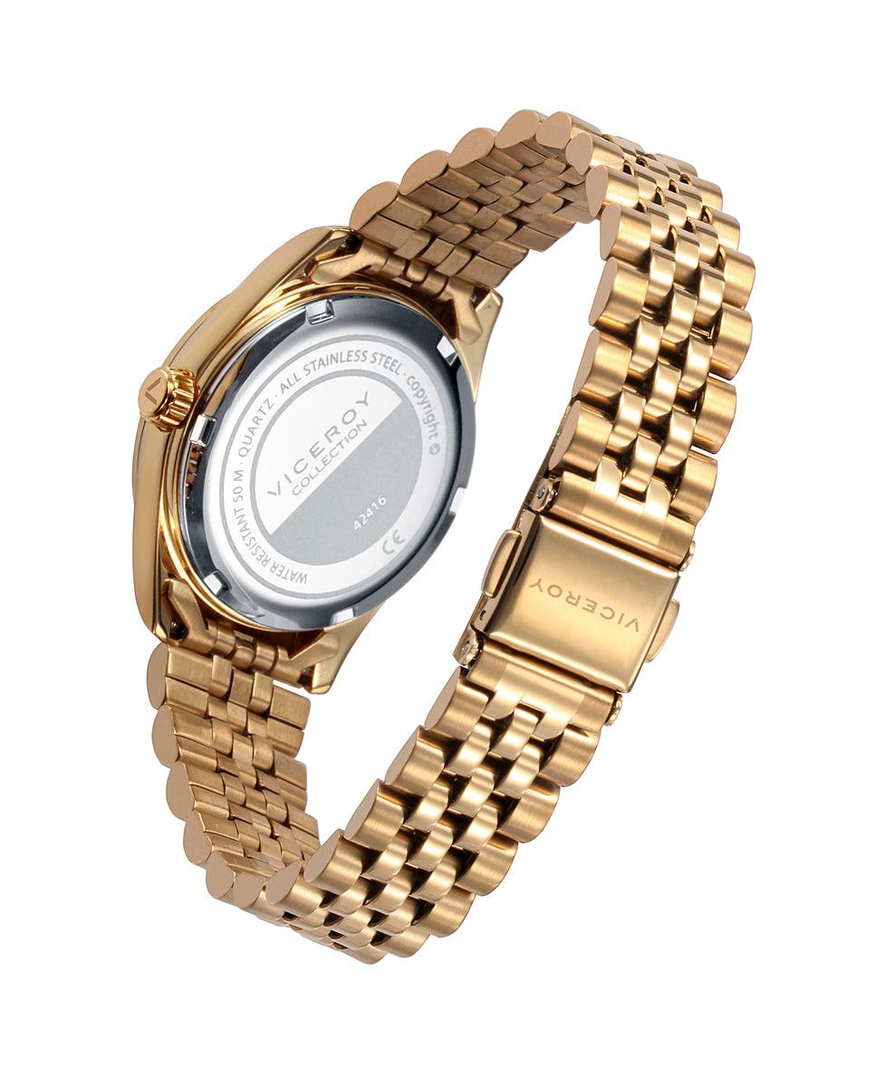 viceroy Reloj de mujer Viceroy Chic de acero con calendario y correa en ip dorado Tienda