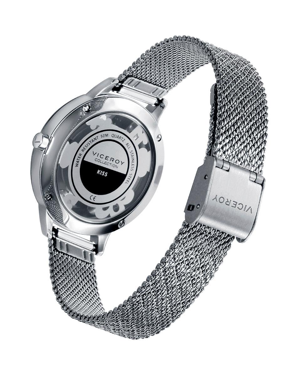 viceroy Reloj de mujer Viceroy Kiss de acero con malla milanesa Oferta exclusiva