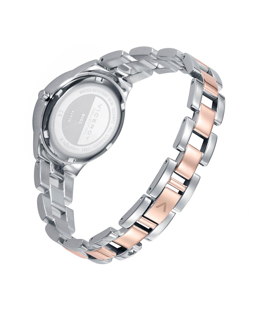 viceroy Reloj de mujer kiss con caja y brazalete de acero bicolor Ofertas especiales