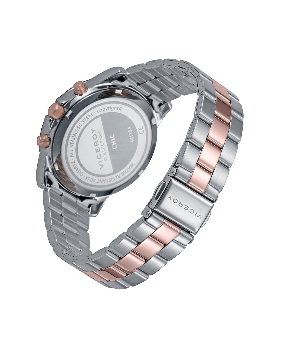 viceroy Reloj de mujer Chic con caja y brazalete de acero bicolor Rebajas de fin de temporada