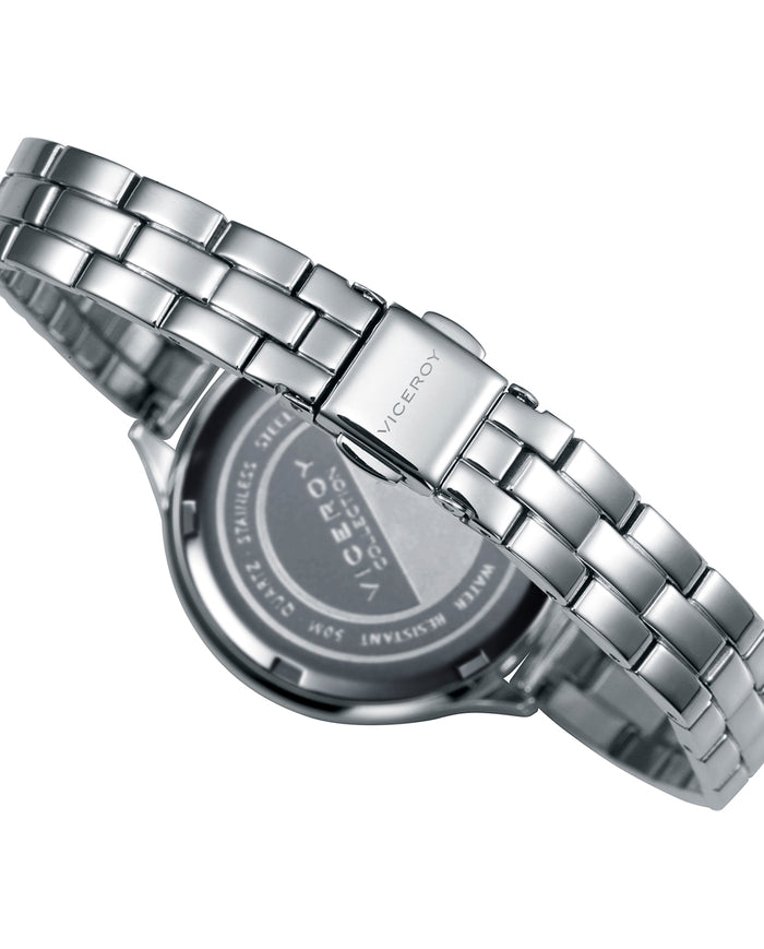 viceroy Reloj de mujer Kiss 3 agujas de acero y esfera rosa Rebajas de fábrica