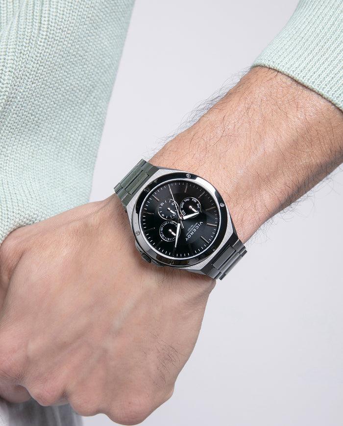 viceroy Reloj en acero gris con cronógrafo y movimiento de cuarzo Descuento