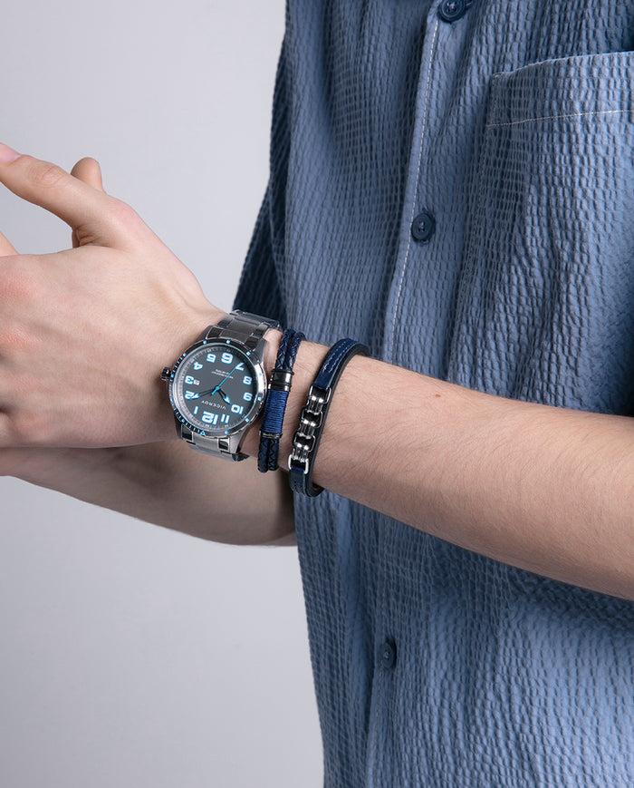 viceroy Reloj con caja y brazalete de acero y movimiento de cuarzo Ventas relámpago
