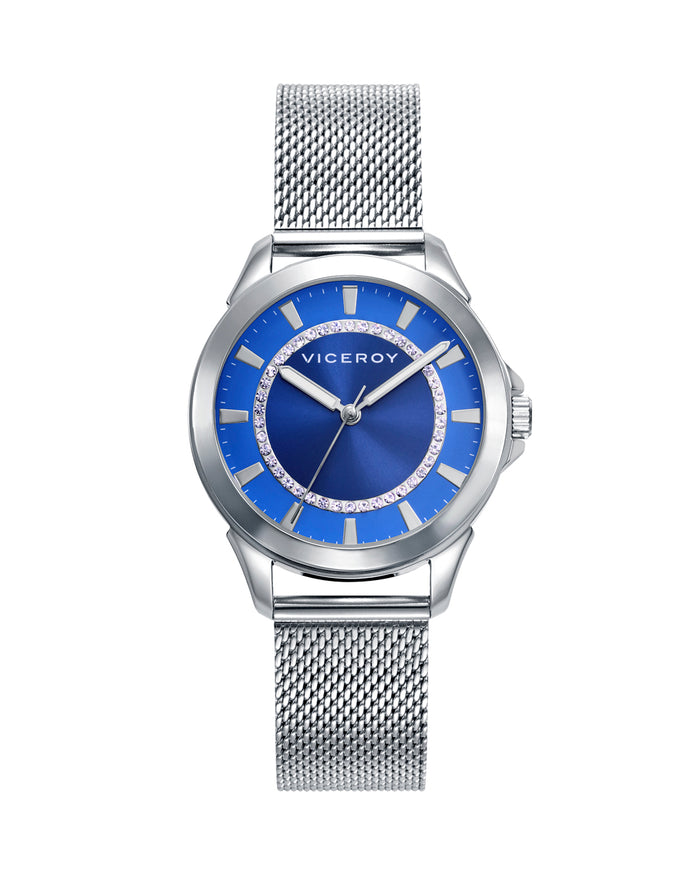 viceroy Reloj de Mujer Chic caja y malla milanesa de acero
