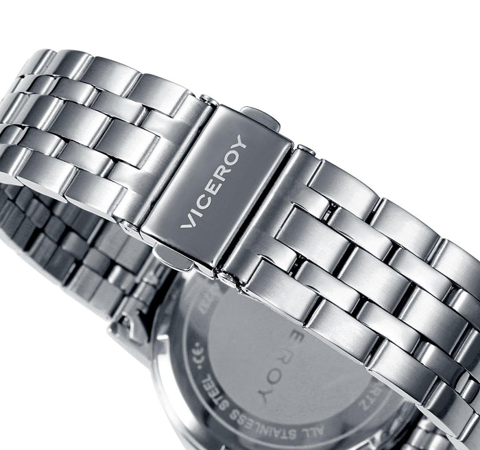 viceroy Reloj de hombre Viceroy con brazalete de acero y esfera blanca Oferta exclusiva