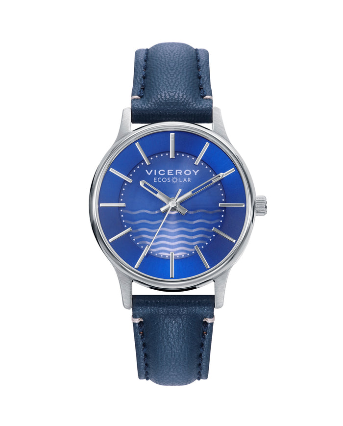 viceroy Reloj de Mujer Ecosolar caja de acero reciclado y correa vegana